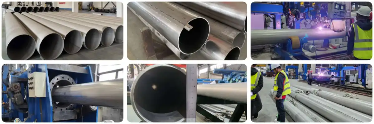 ASTM A312 TP316L Pipe Suppliers Factory Rolled Cuttings Testing Stock ASTM A312 TP316L Pipe Suppliers Factory Rolled Cuttings Testing Stock